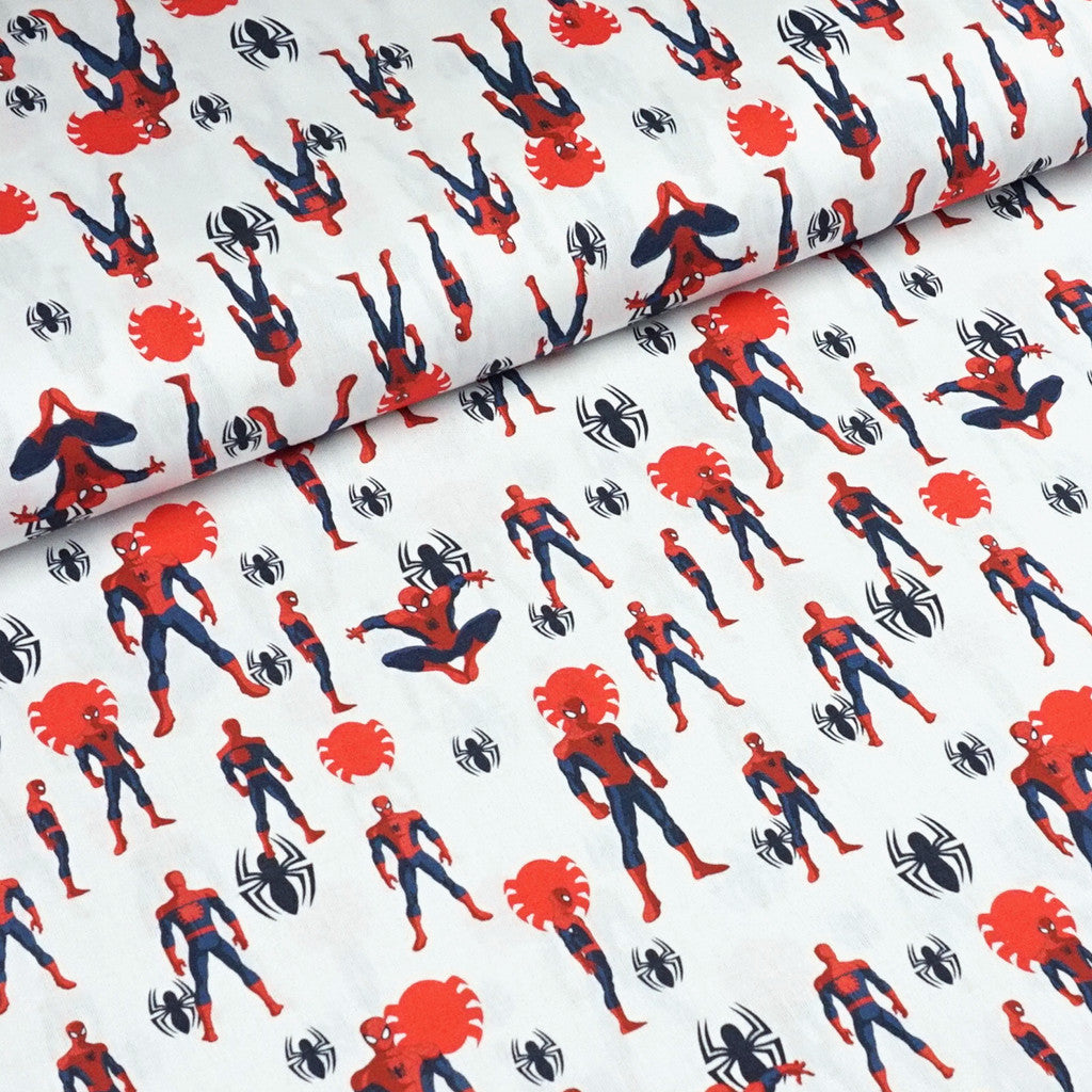 Spiderman Marvel Meterware Superheroes Marvel Baumwollstoff Marvel