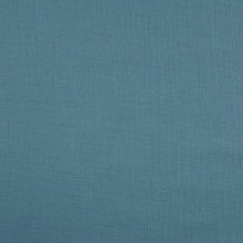 Bambus Musselin Double Gauze Uni Stahl Blau