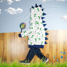 French Terry Digitaldruck Dino Stoffdorado Design
