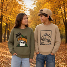 Halloween Pilz Plotterdatei mit Kürbishut als freches Herbstmotiv für DIY Shirts