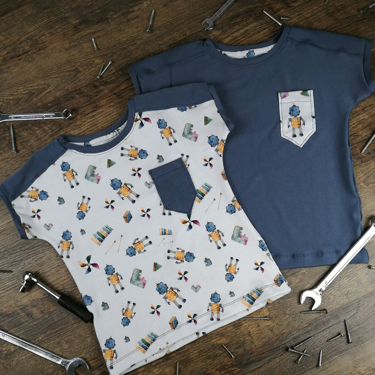 Jersey Digitaldruck Roboter