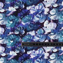 Jersey Digitaldruck Blumenpoesie