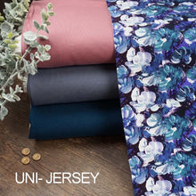Jersey Digitaldruck Blumenpoesie