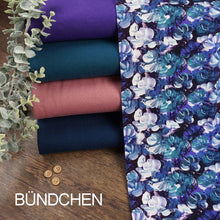 Jersey Digitaldruck Blumenpoesie