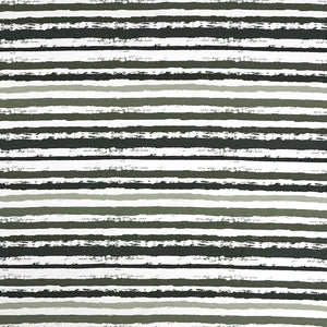 Jersey Painted Stripes Khaki