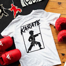Plotter -  Datei Karate Kämpfer ( Outline & Negativ Outline)