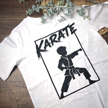 Plotterdatei Karate Kämpfer