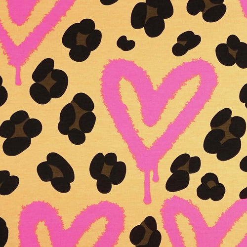 Jersey Leopard und Herzen