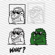 Plotter -  Datei Cool Croco