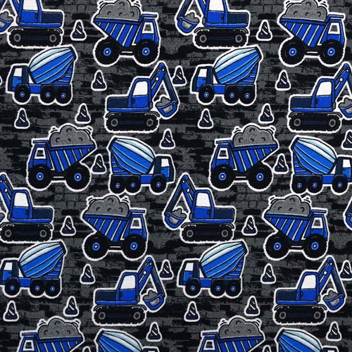 Jersey Baustelle Blau