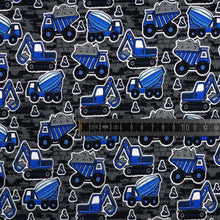 Jersey Baustelle Blau