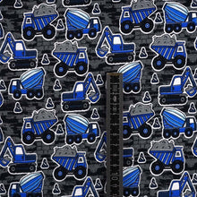 Jersey Baustelle Blau
