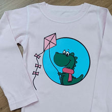 Plotter- Datei Dino im Herbstwind (Outline und Farbig)