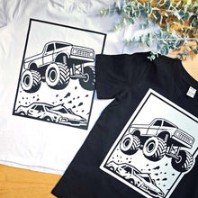Plotter -  Datei Monstertruck (Outline & Negative Outline)