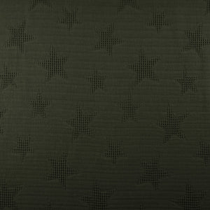 Jacquard Waffelsterne Khaki