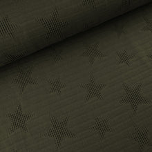 Jacquard Waffelsterne Khaki