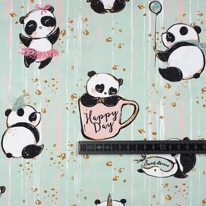 Jersey Digitaldruck Happy Pandas