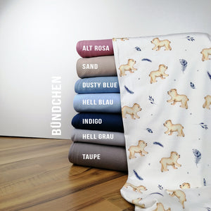 Jersey Digitaldruck Eisbär Baby Kombistoffe Buendchen