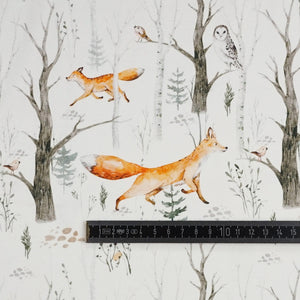 Jersey Digitaldruck Fuchs im Winter