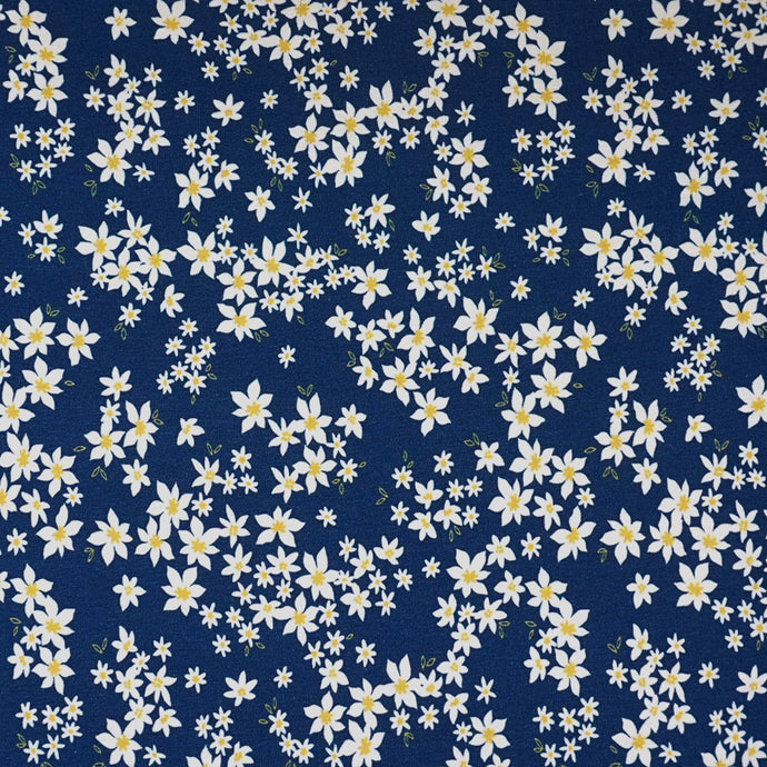 Jersey Digitaldruck Kleine Blumen