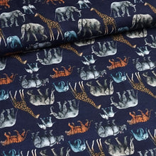 Jersey Digitaldruck Safari Blue