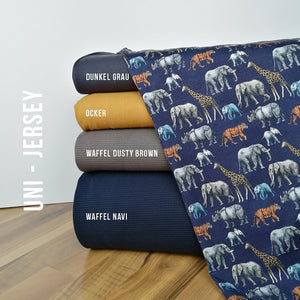 Jersey Digitaldruck Safari Blue