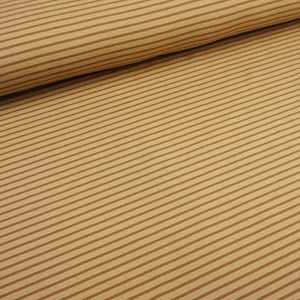 Jersey Multi Stripes Karamell