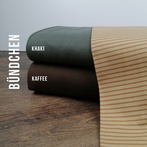Jersey Multi Stripes Karamell