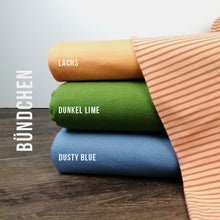Jersey Multi Stripes Peach