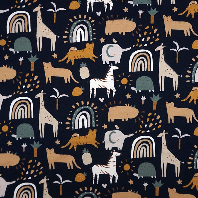 Jersey Digitaldruck Safari Animals