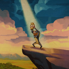 Panel Disney's König der Löwen - Lizenziert Rafiki und Simba