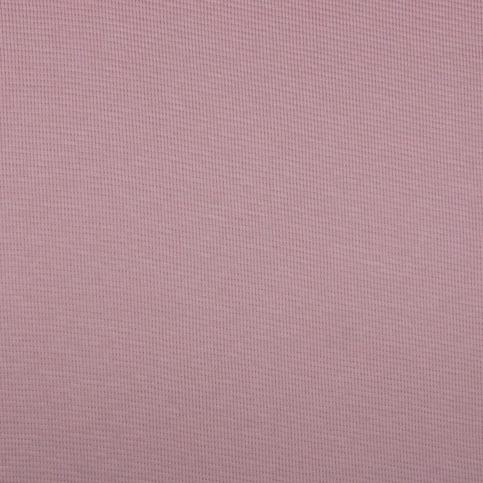 Waffel Jersey Uni Dusty Rose