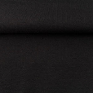 Bündchen Uni Schwarz